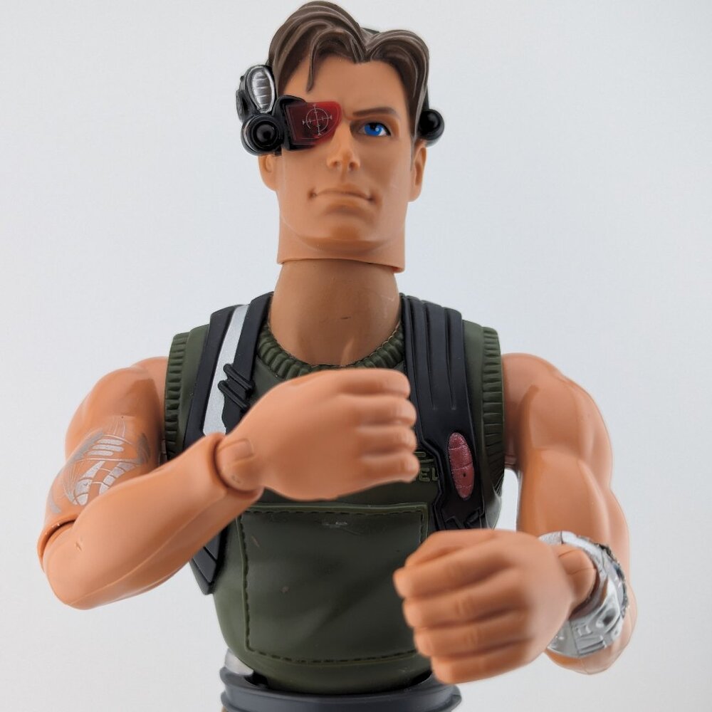 2001 Mattel Max Steel - N-Tek Ranger articulated action figure